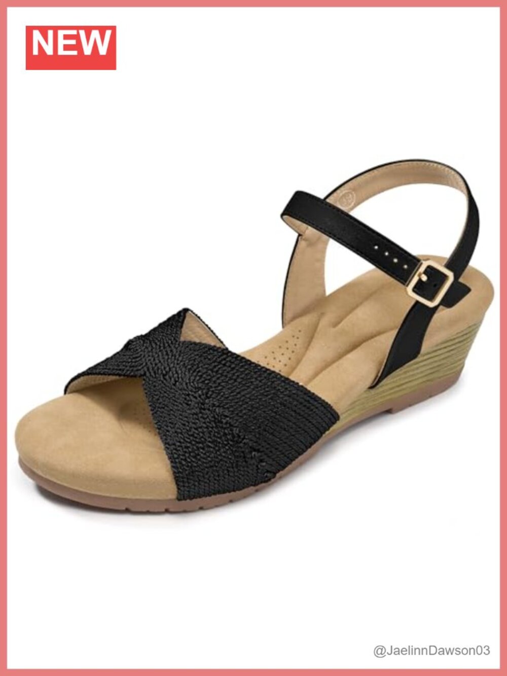 Wedge Sandals for Women Dressy Comfortable Open Toe Low Platform Casual Summer